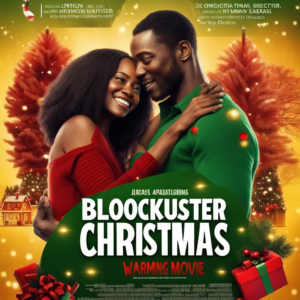 African Romantic Christmas Movie Poster: Thriller