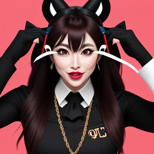 Abstract AI Interpretation of Random Characters