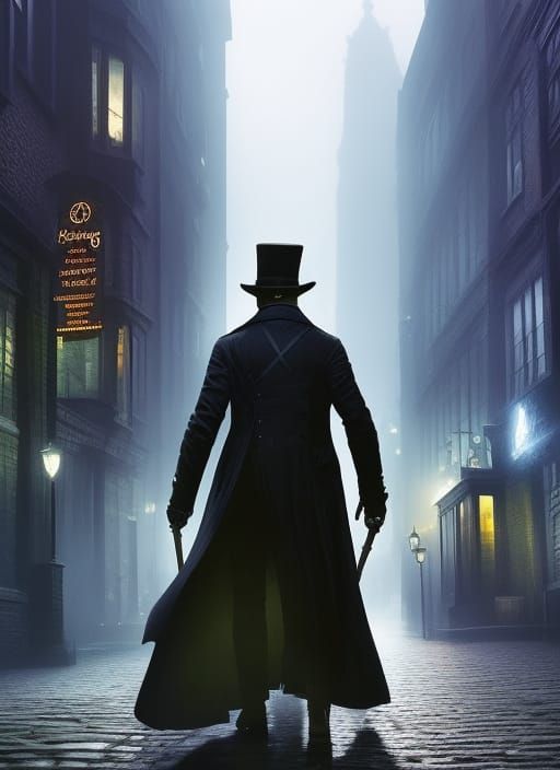 Jack the Ripper in Foggy London: Gothic Horror