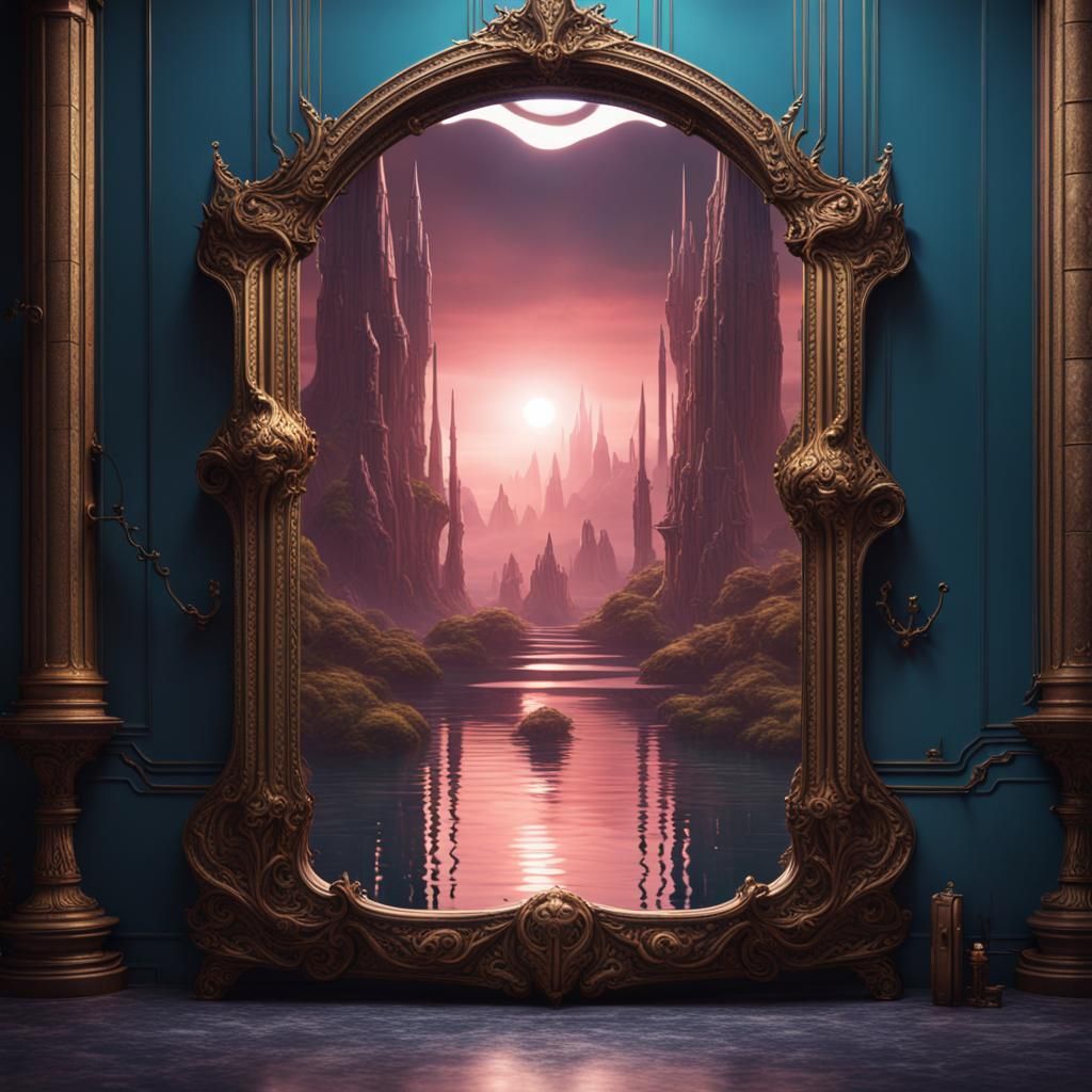 Magical Mirror to Another World: Fantasy Concept Art