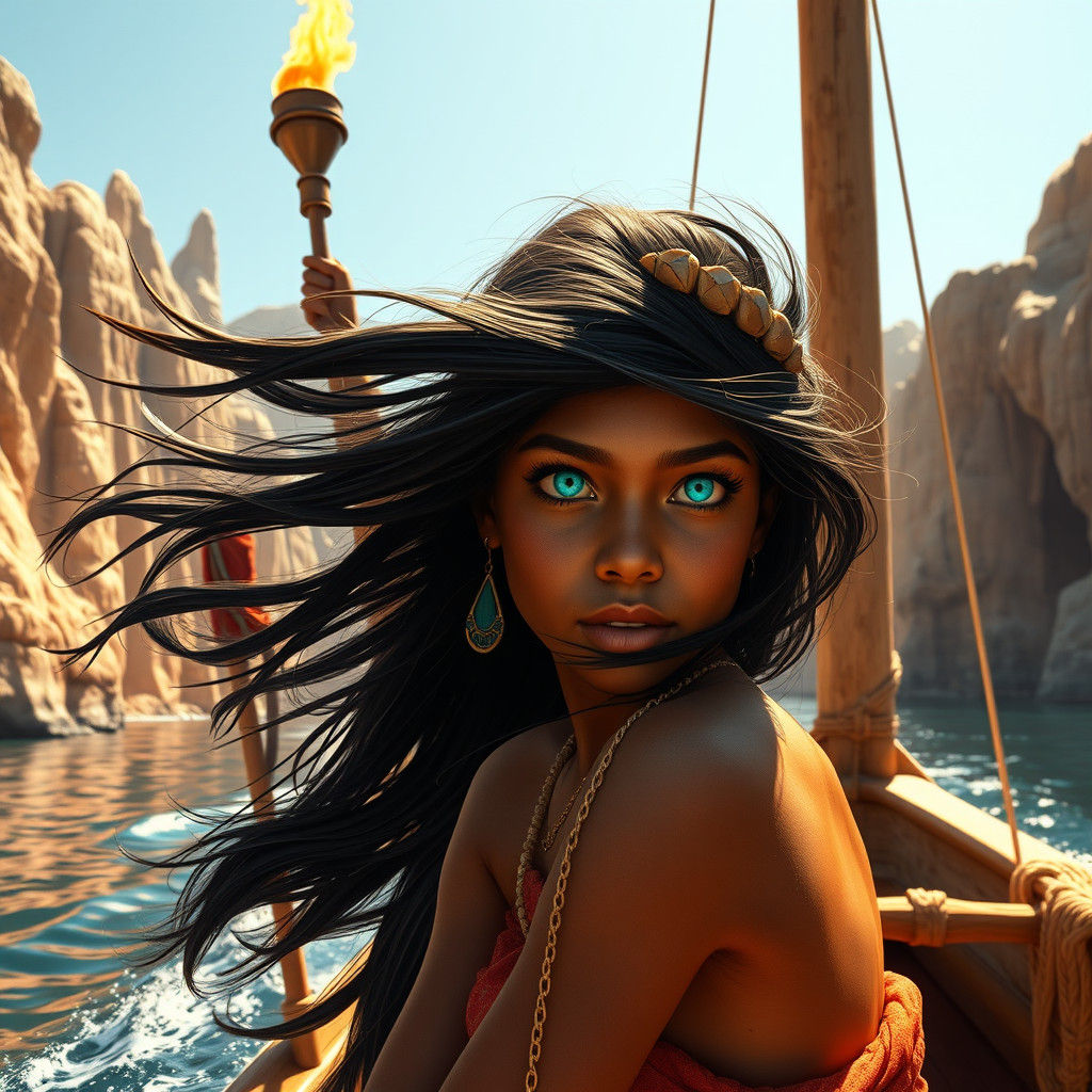 Enchanting Hawaiian Girl and Egyptian Captain's Cave Journey