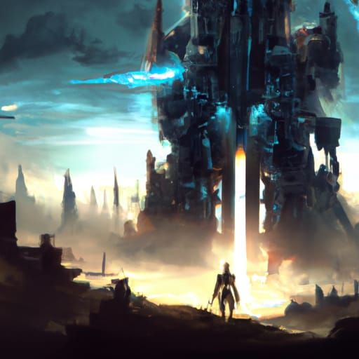 Epic Digital Painting of True Power