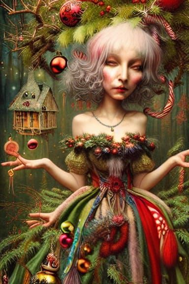 Christmas fairy