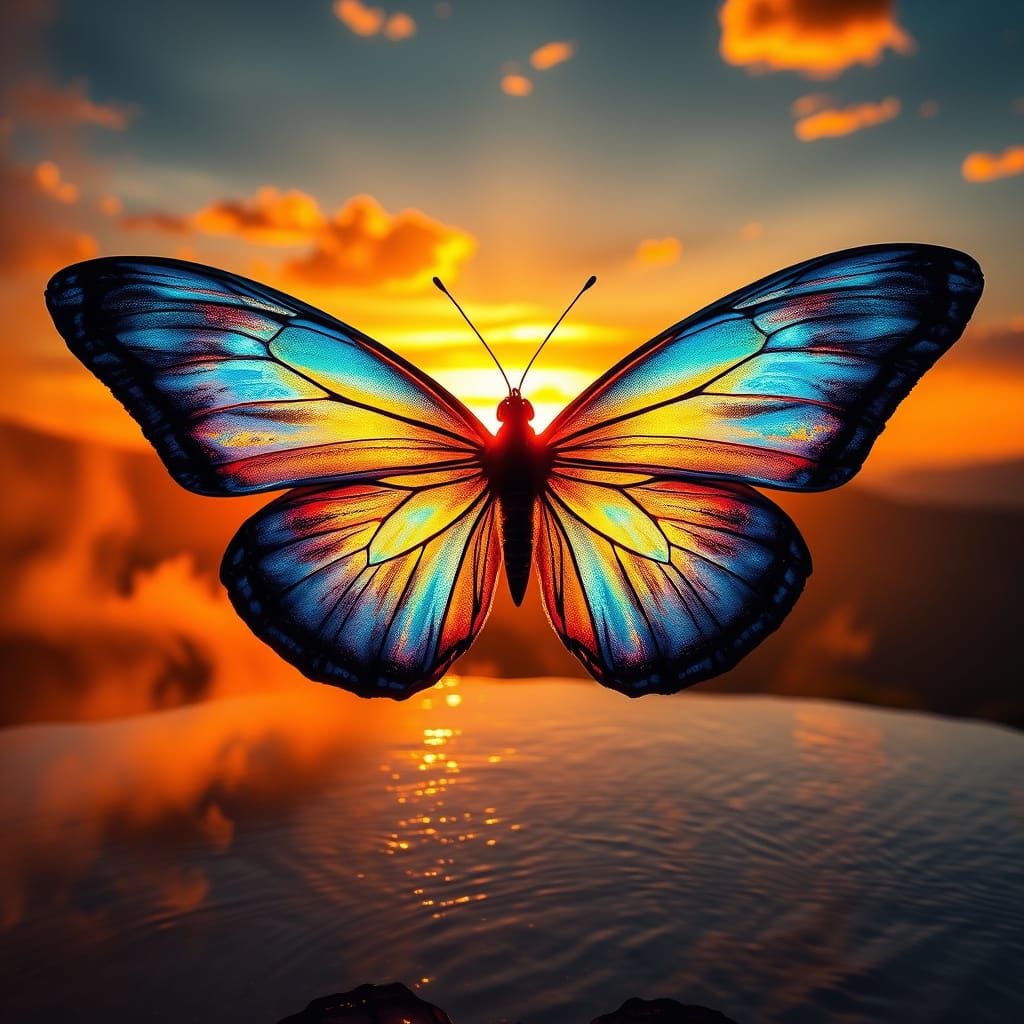 Butterfly kisses