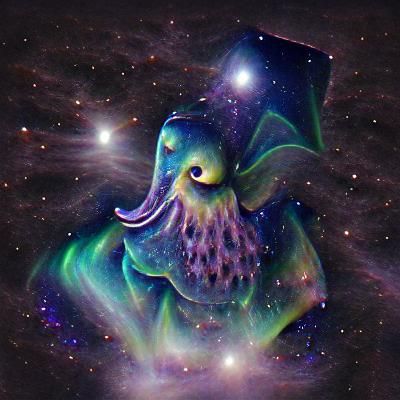 Cosmic Cthulhu: A Dark Surreal Rendering