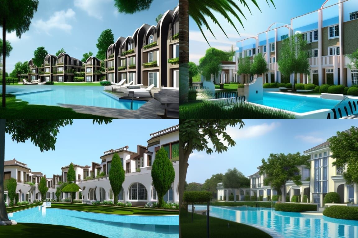 Luxury Gated Community with Zaha Hadid Design