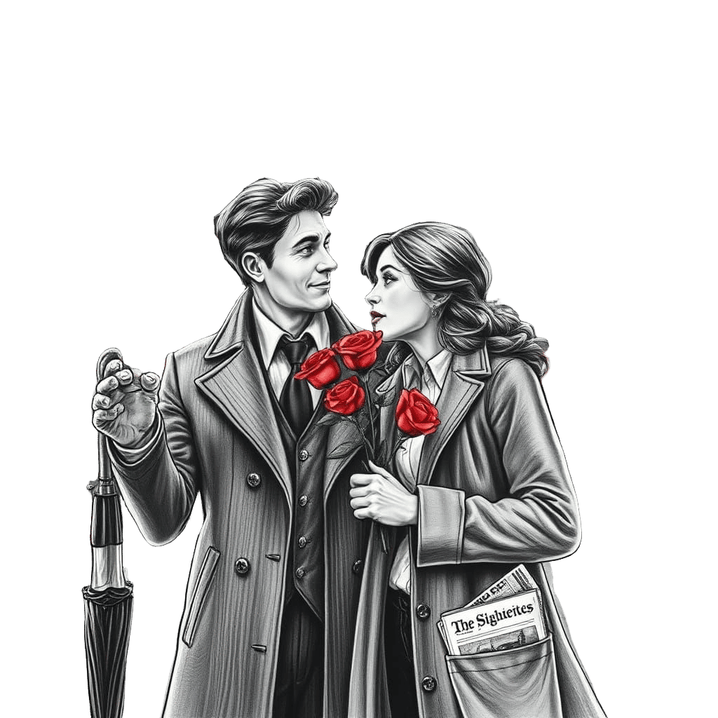 Elegant Whispers Under the Starry Night