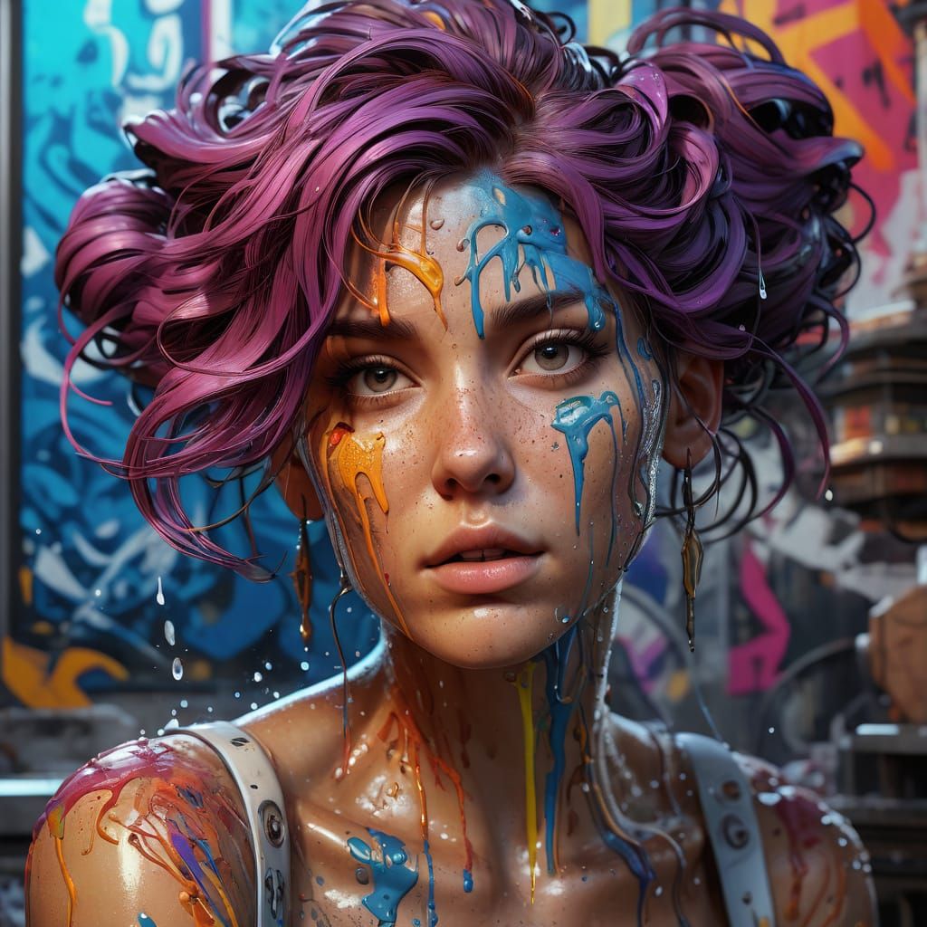 Sophie Powers Headshot in Dramatic Lighting