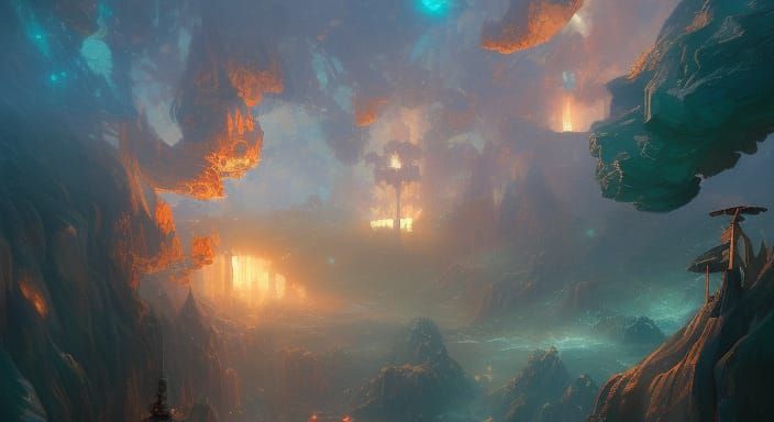 Anime Punk Scene in Cel-Shaded Manga Style