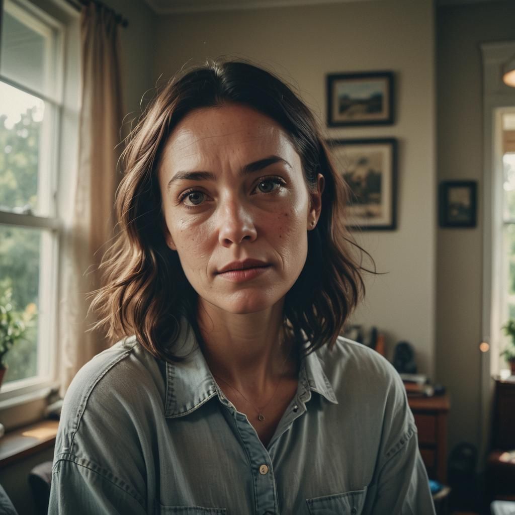 Woman at Home: A Cinematic Study in Self-Esteem