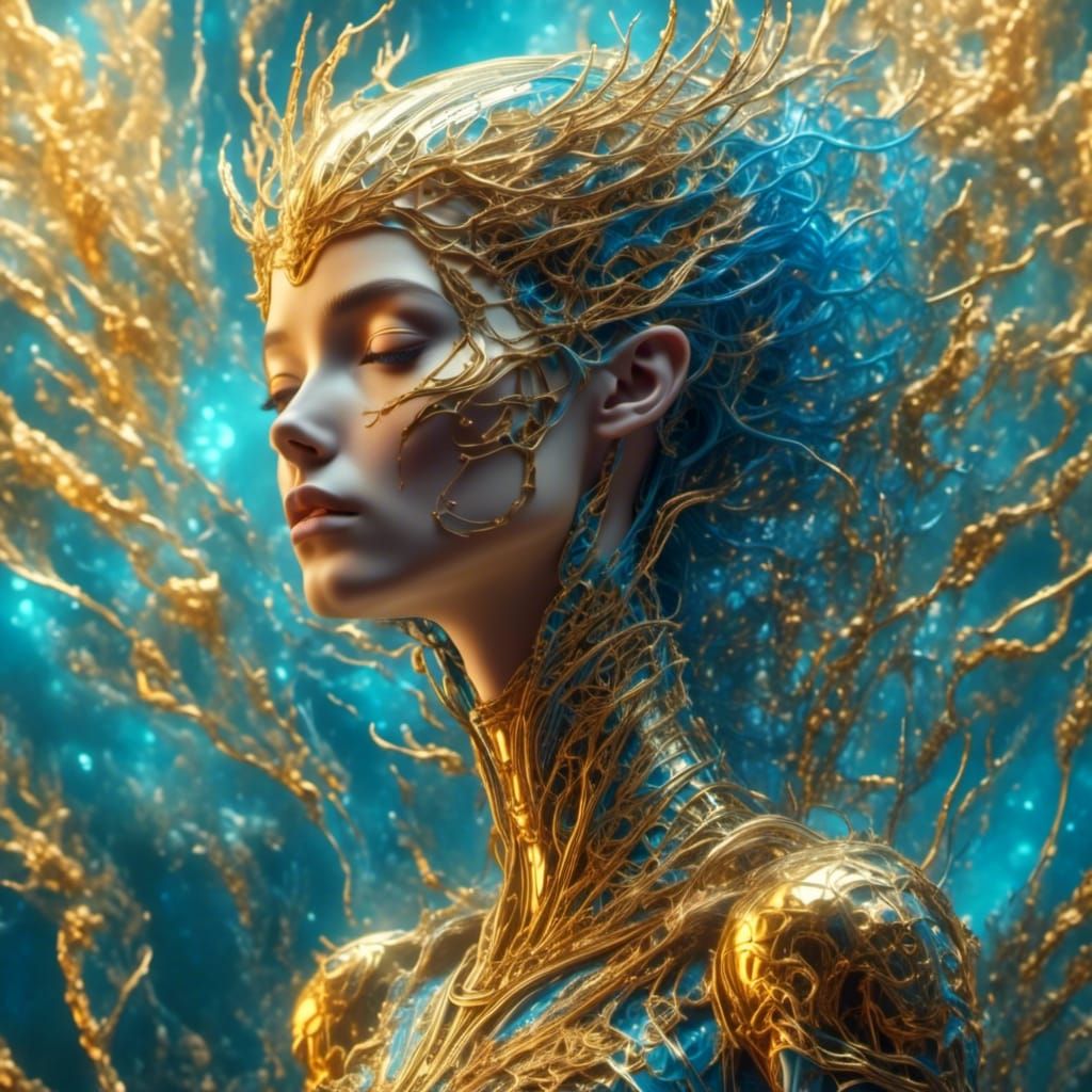 Bioluminescent Sci-fi Art Collection