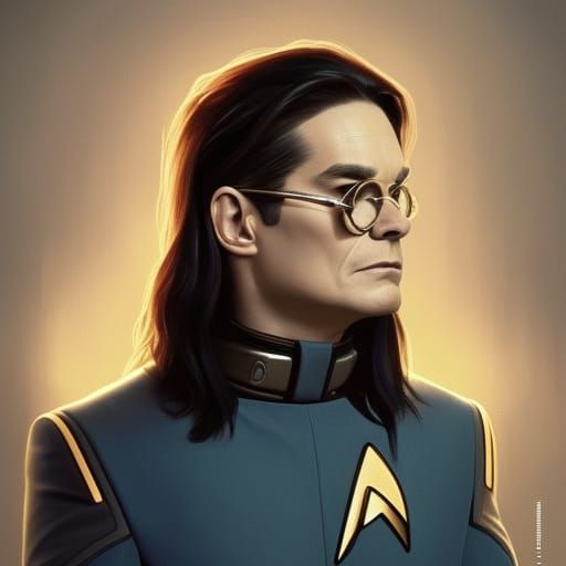 Ozzy Osbourne as Star Trek Officer