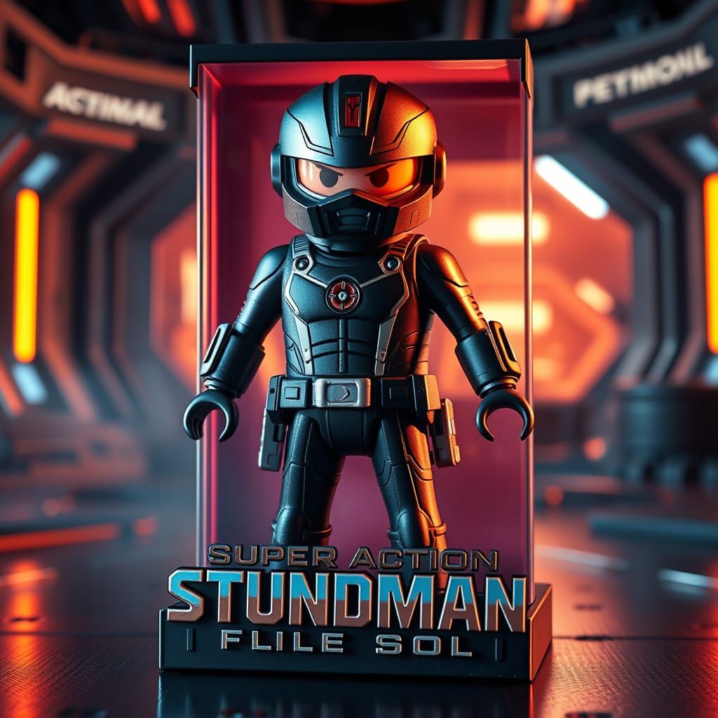 Epic 3D Action Figure in Modern Sales Box