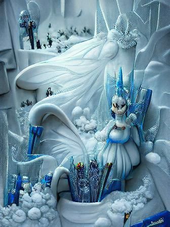 The snow queens throne