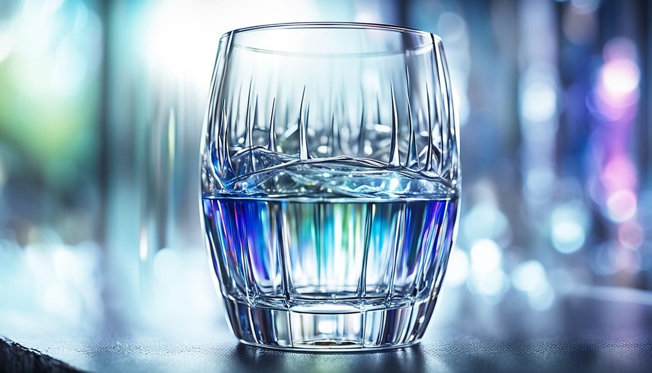 Resonance: Glass Vibrating with Sound Frequency