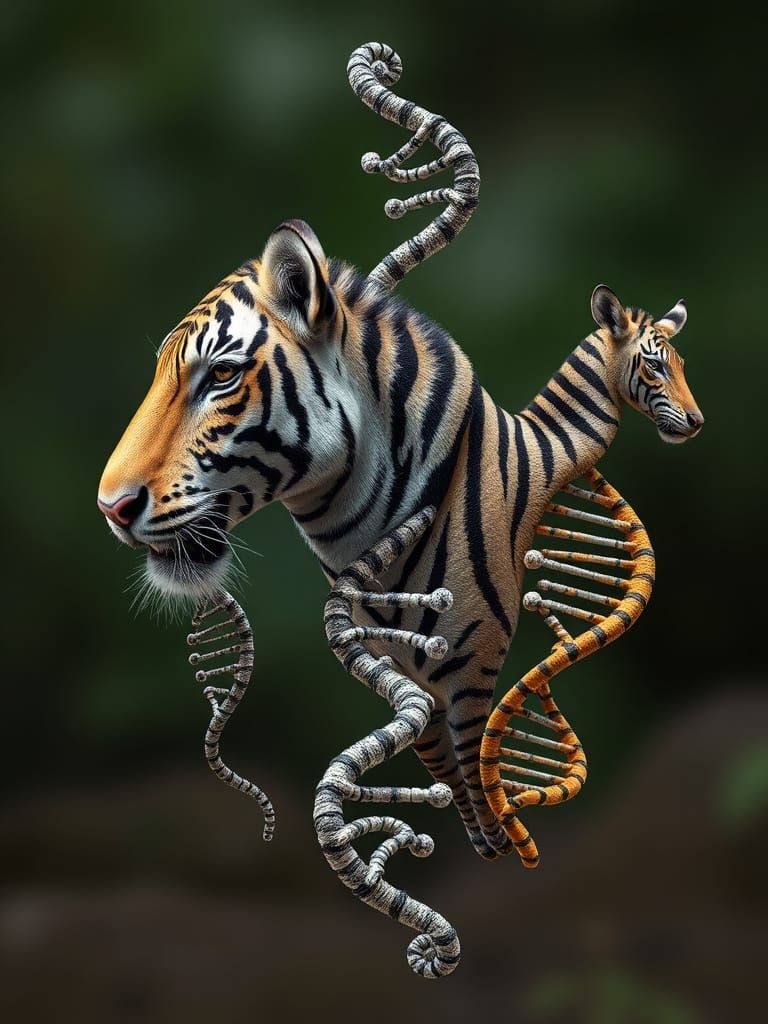 Mismatched Helix Halves