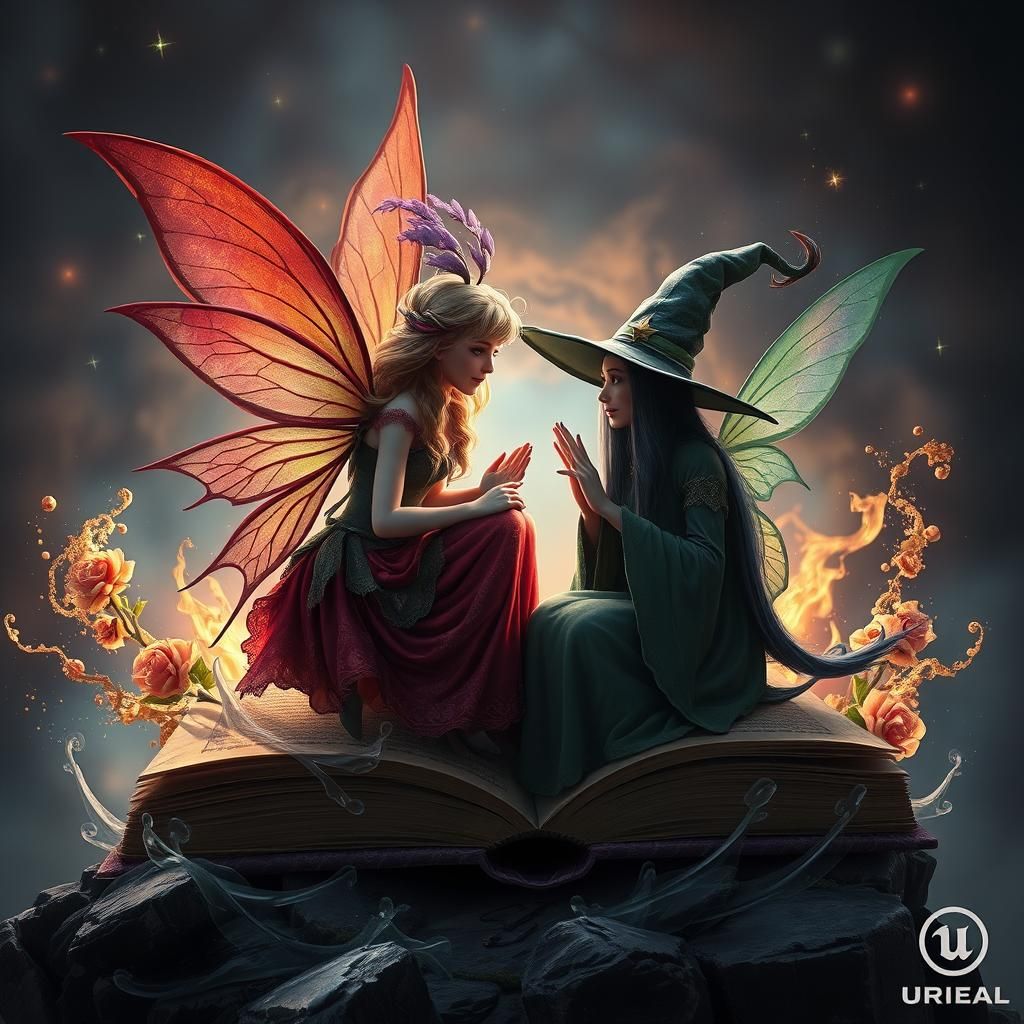 Fairy Tale: Fairy and Witch Concept Art