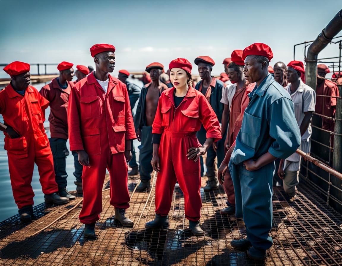 Tense Standoff at South African Fish Farm