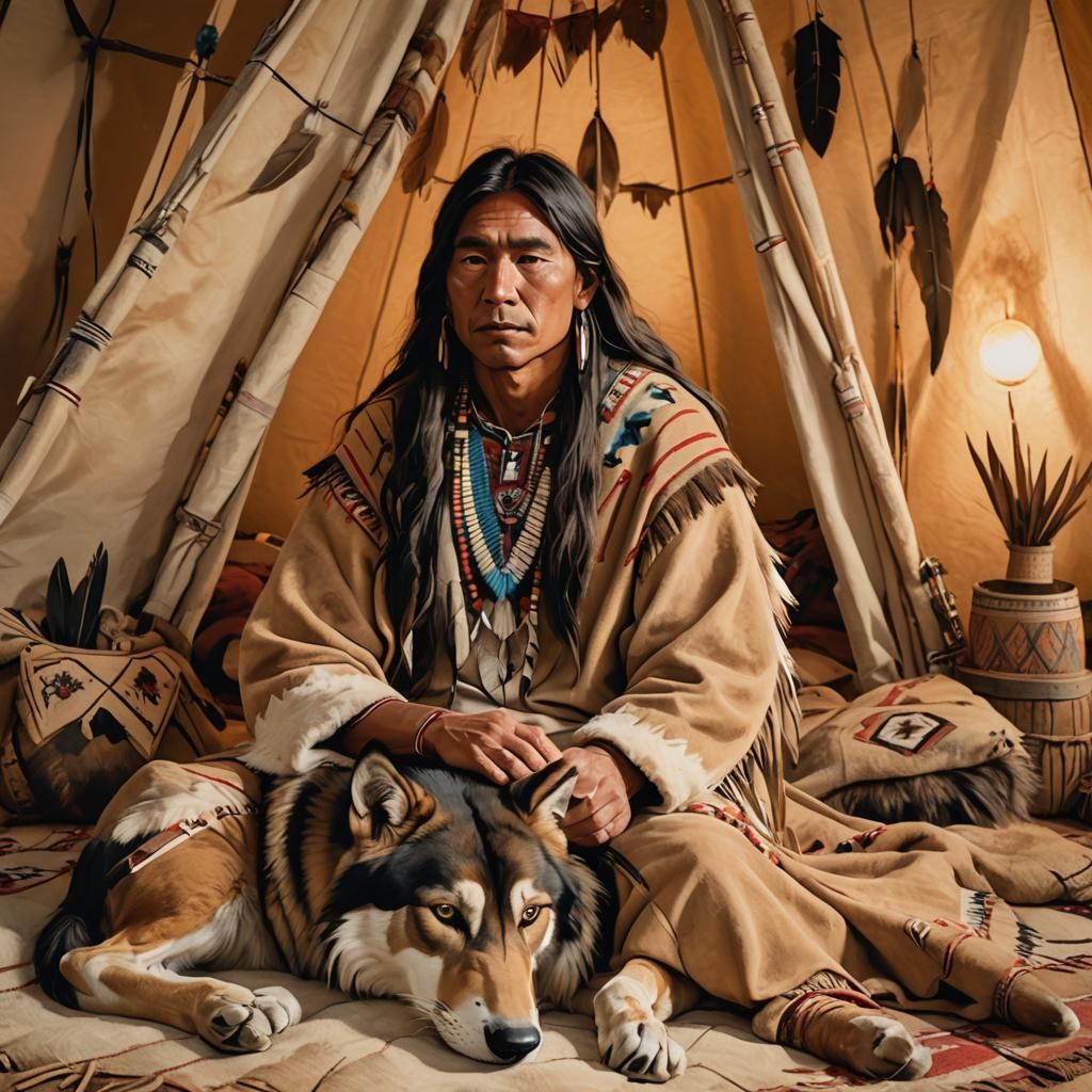 Tender Embrace in a Tipi: Contemporary Native American Art