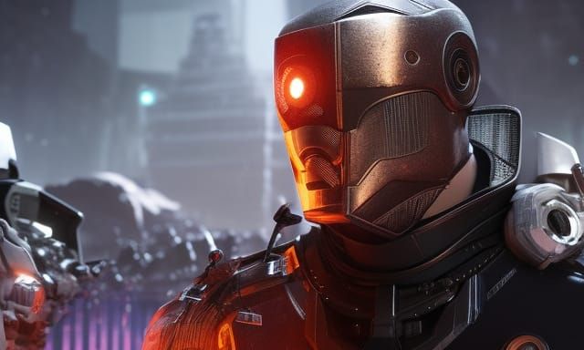 Dark Sci-Fi Concept Art: Losing Self in Time