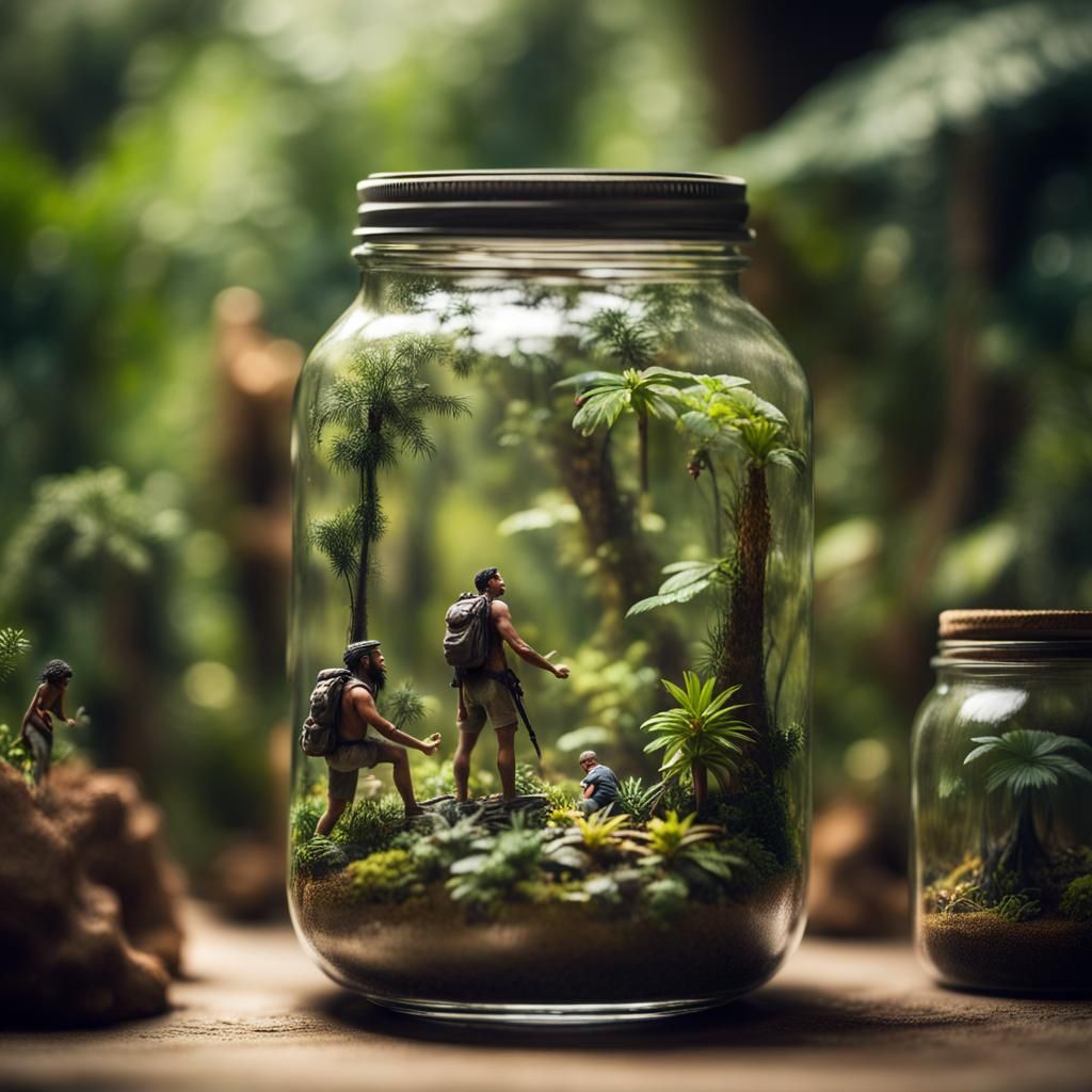 Hurry he's gone to get the seasoning