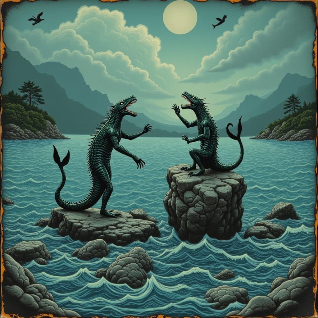 I CAN HEAR THE MONSTERS SINGING