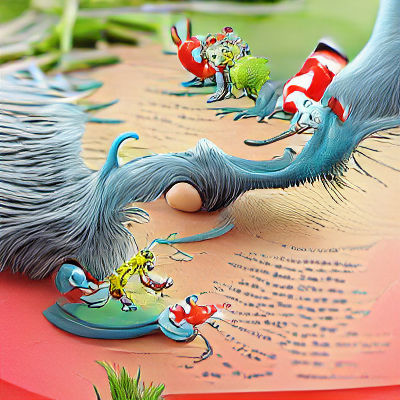 AI Realization of Dr. Seuss Imagery