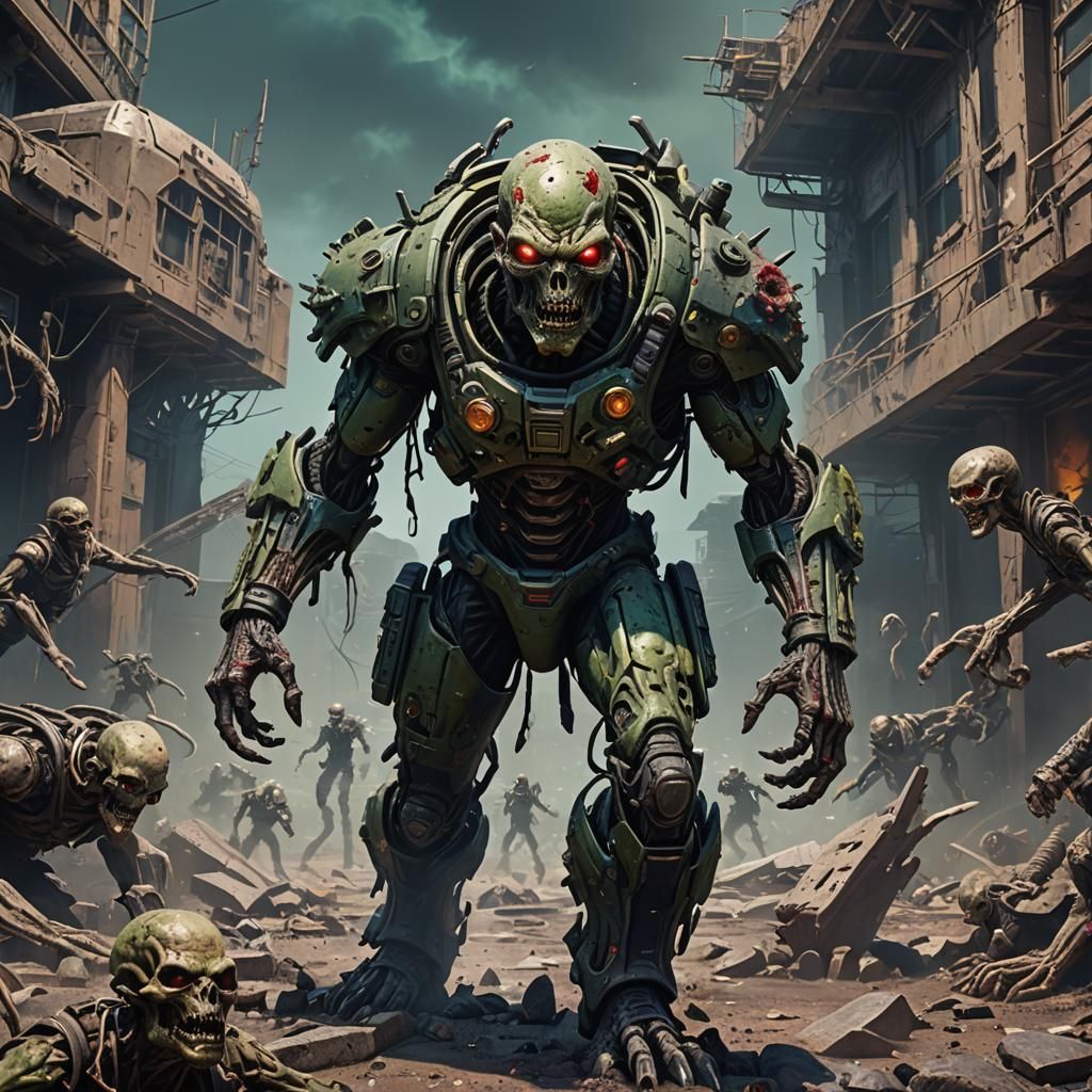 Alien Commando Zombie from Another Dimension