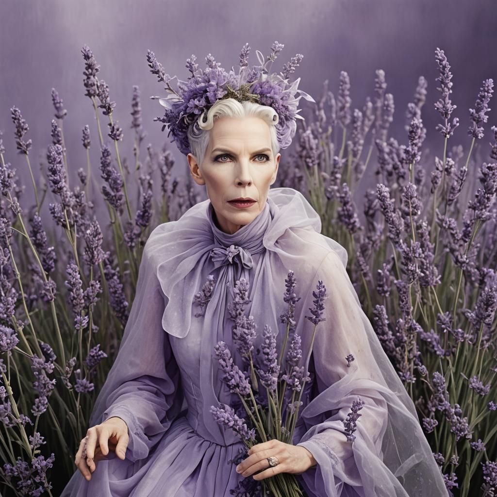Ethereal Annie Lennox as Lavender Ghost