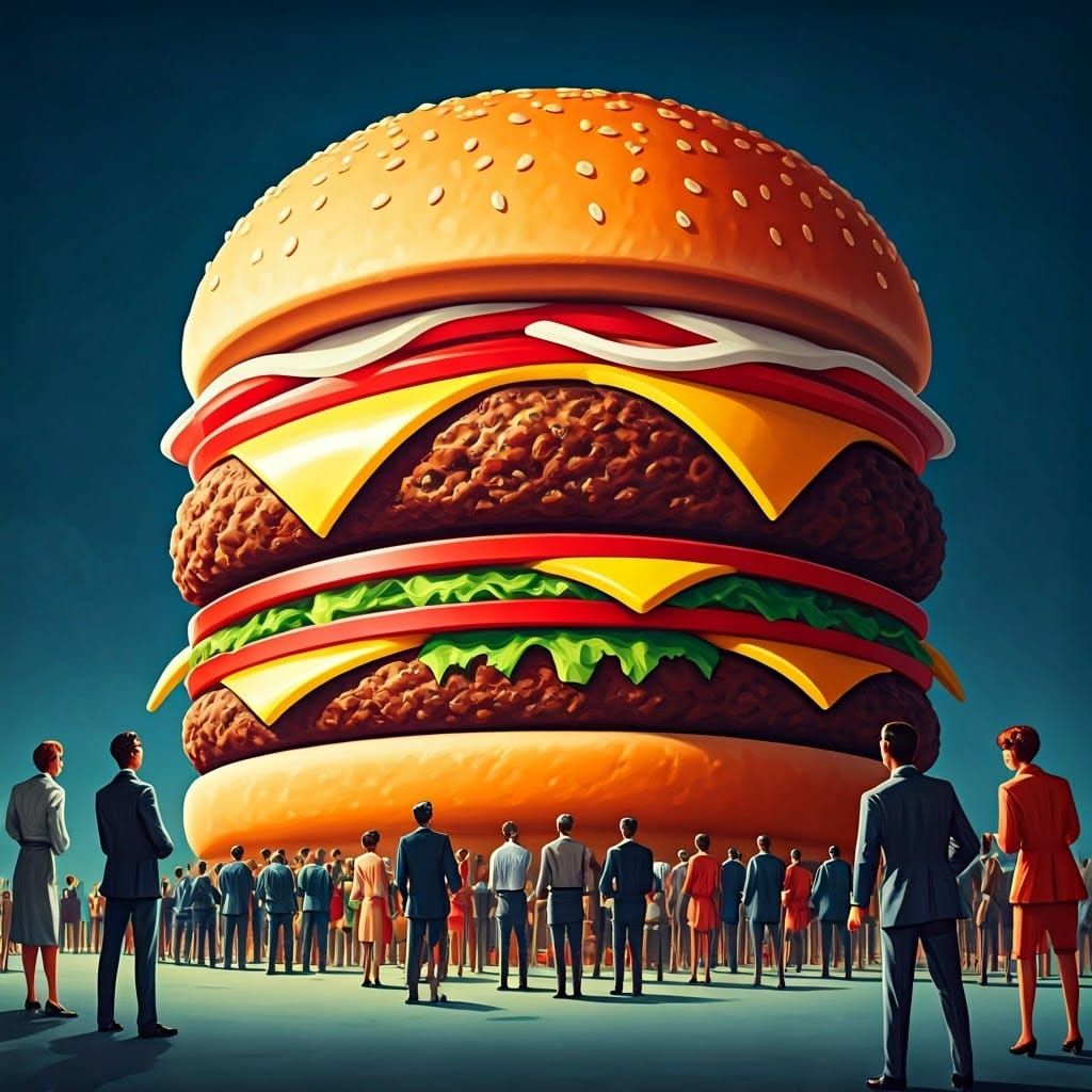Attack of the Giant Hamburger