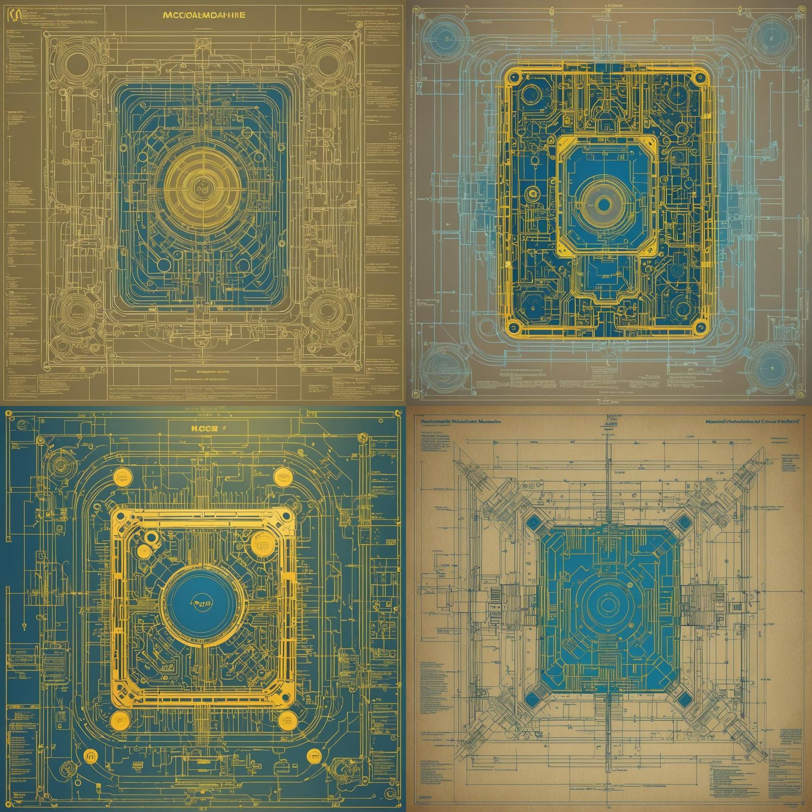McDonald's Mind Control Machine Blueprints: Pop Art