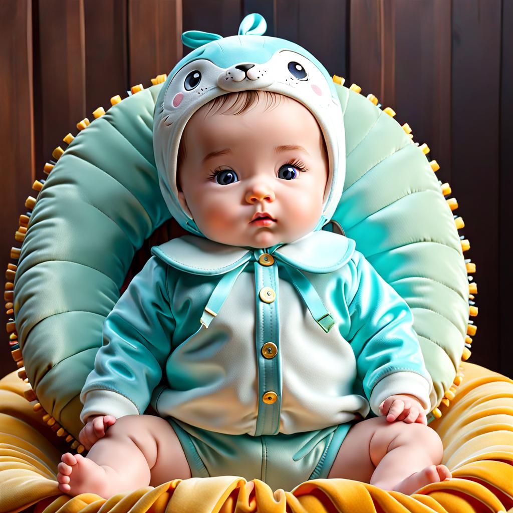 AI Generated Image of a Baby