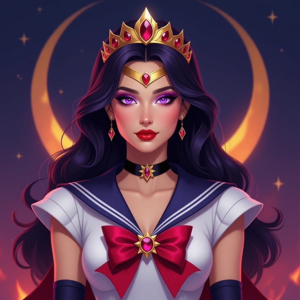 Sailor Asteria: Garnet Tiara Guardian of Renewal