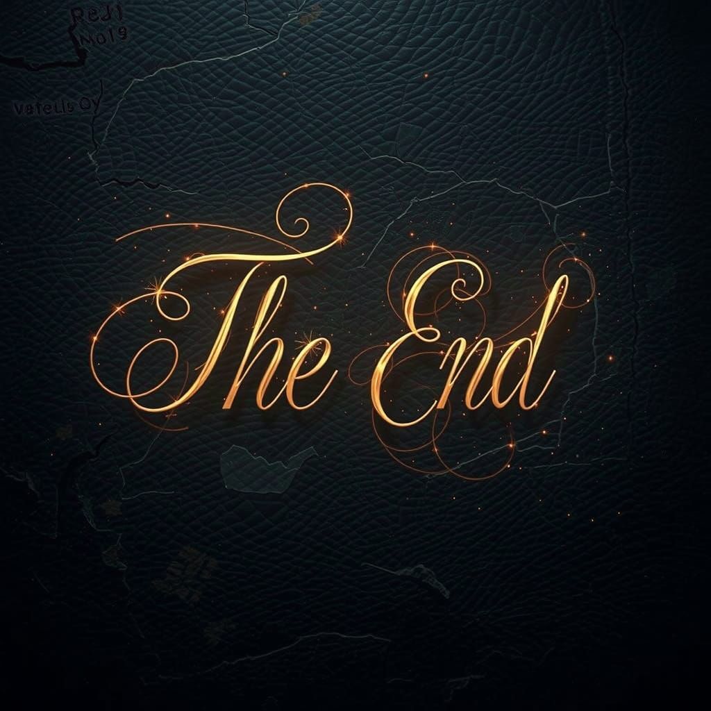 Golden Script Unfolds on Worn Leather