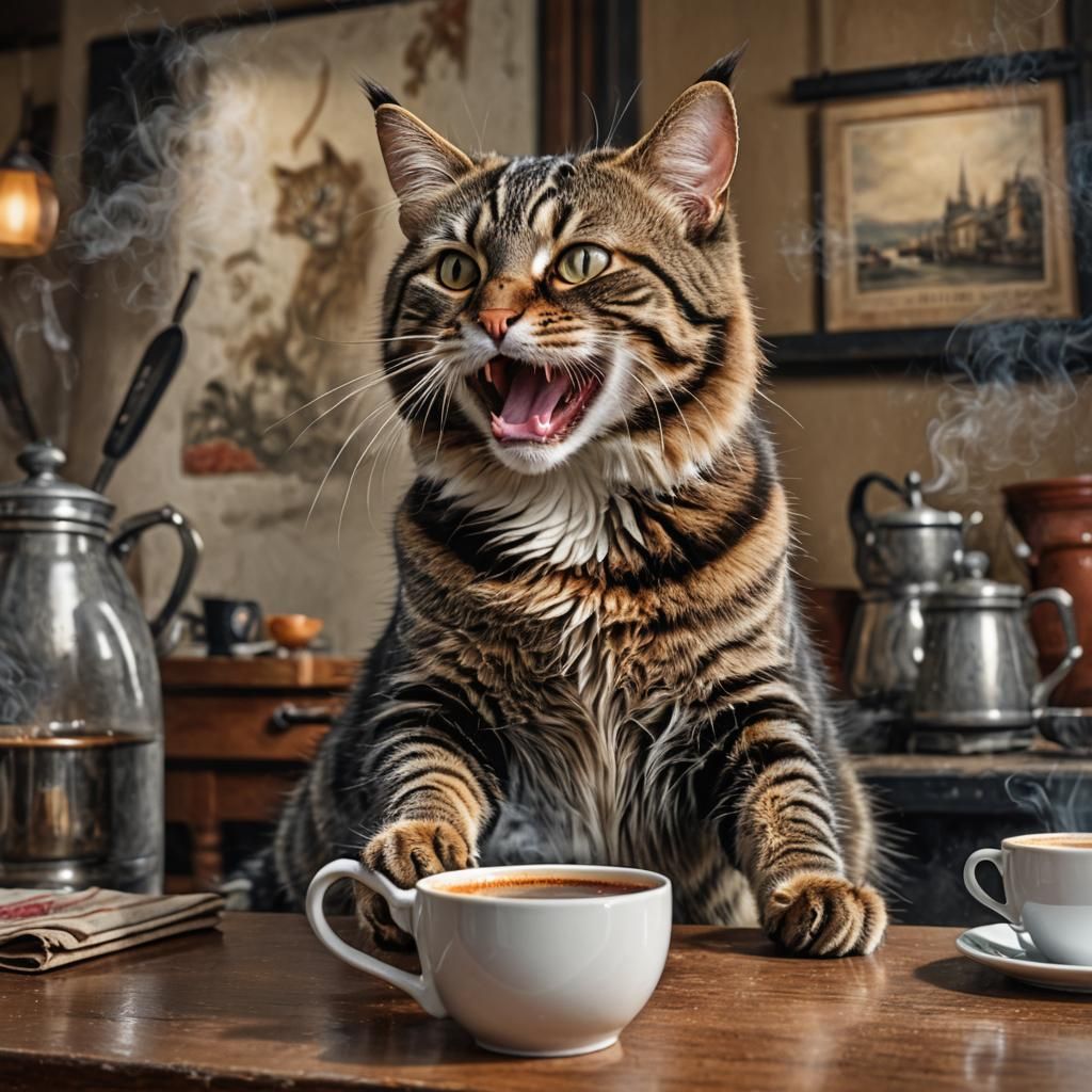 Hey! Would you like a cup of coffee?
