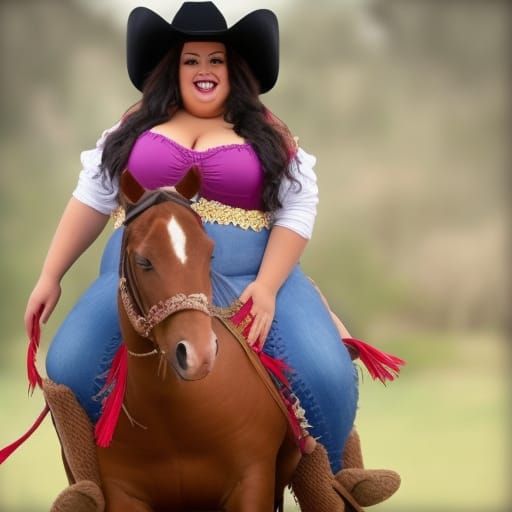 Stunning Hyper-Realistic Western Cowgirl