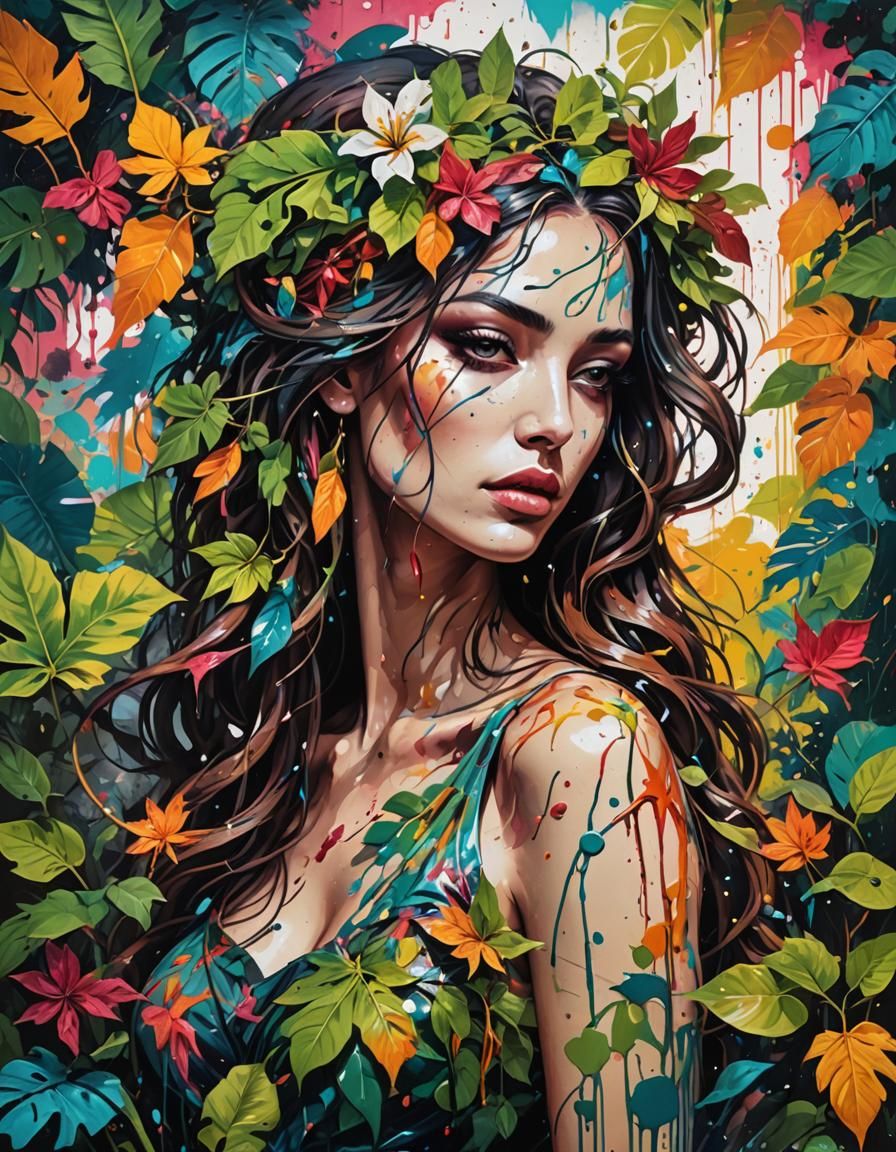 Eve in Paradise: Graffiti Art