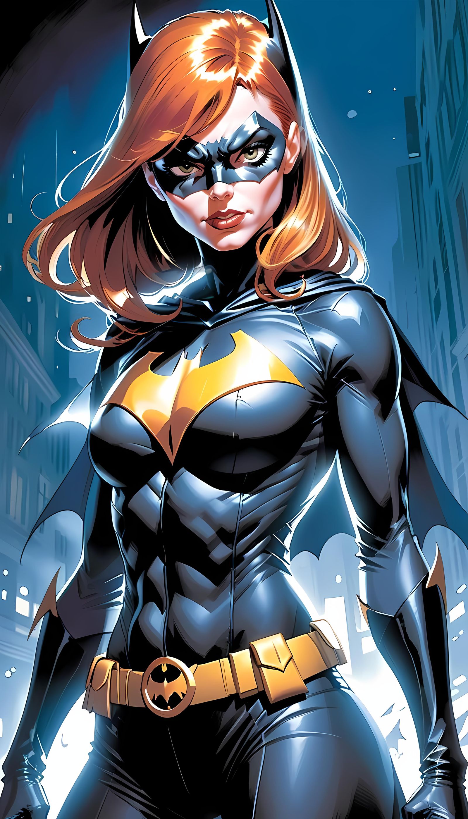 Batgirl Comic Book Art: Sean Gordon Murphy Style