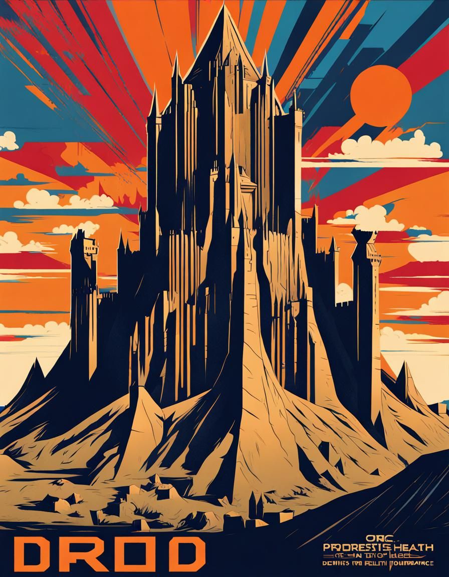 Orcs Wanted: Barad-dûr Health Insurance - Pop Art