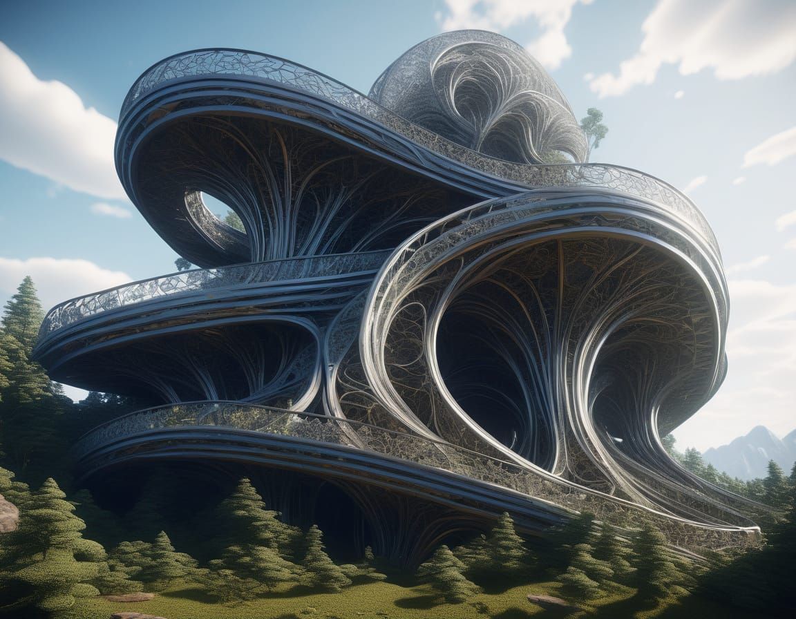 Epic Fractal Masterpiece in Unreal Engine 5