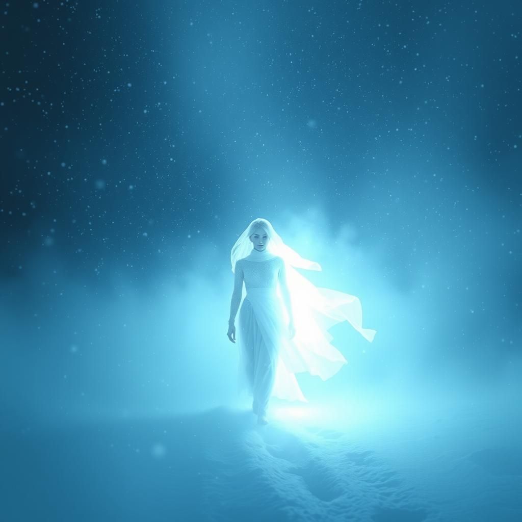 Ethereal Yuki Onna Summons a Blizzard