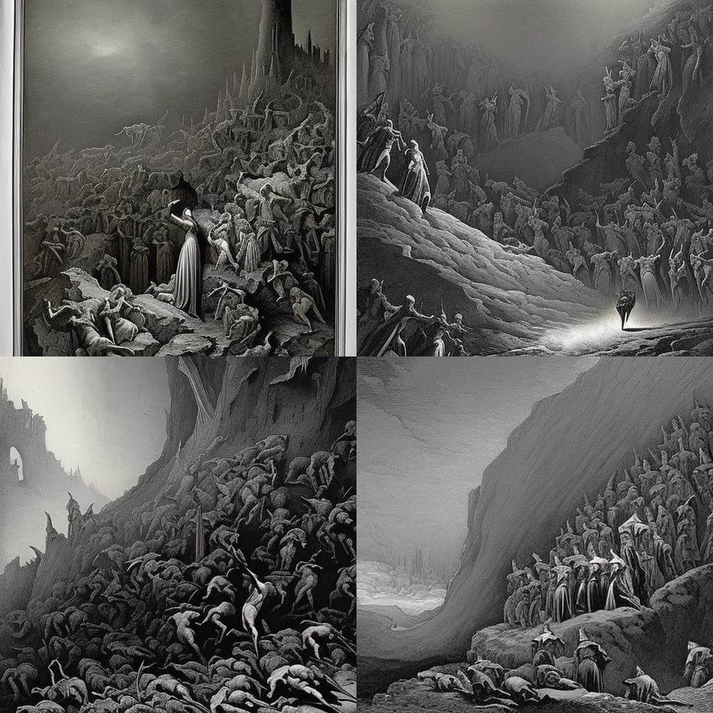 Dante's Inferno: Horror Art Inspired by Doré