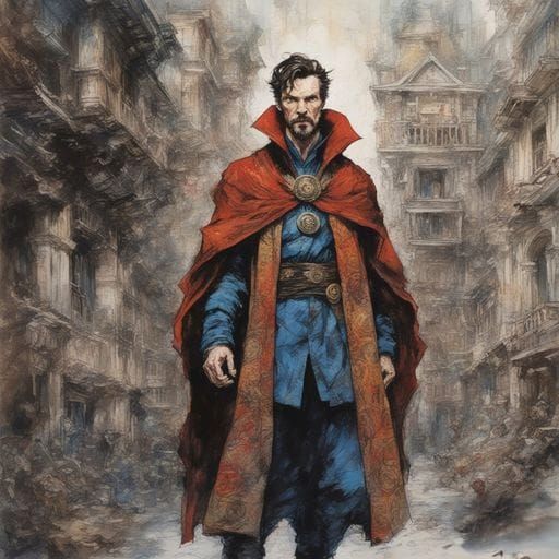 Doctor Strange AI Image