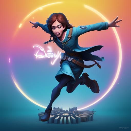 Freedom: 3D Render in Pixar Style