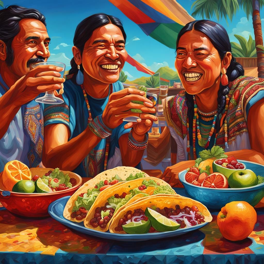 Mexico: Native American Tacos (try with fry bread ;) )