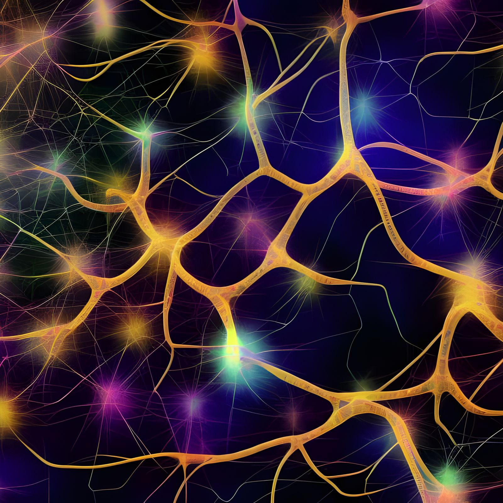 Brain Neural Network with Vibrant Signals