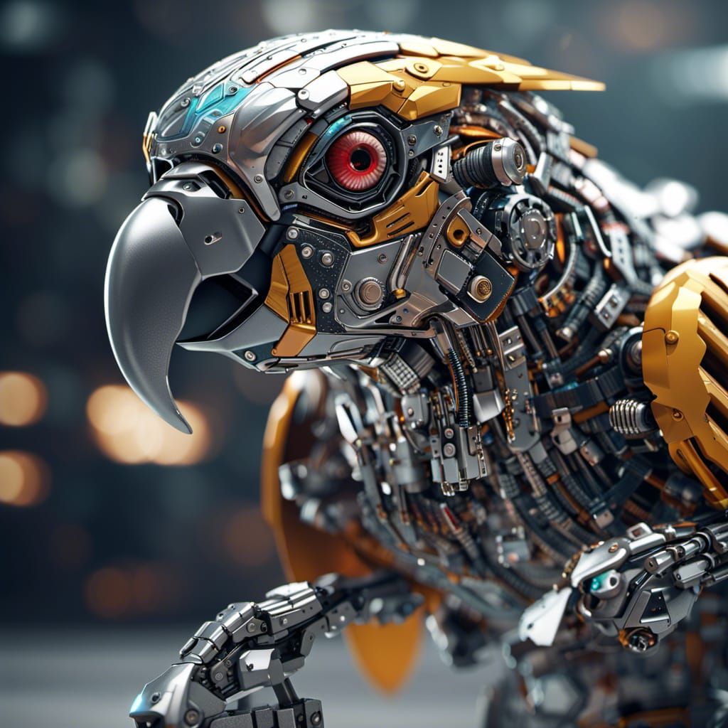 Mecha Parrot