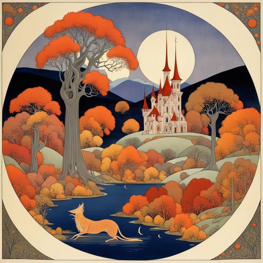 Autumn Fairyland in Sterrett Style