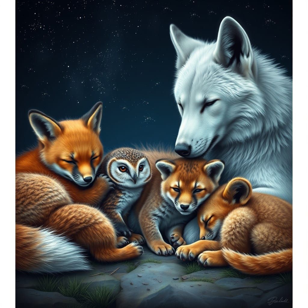 Harmonious Nature Sanctuary at Dawn