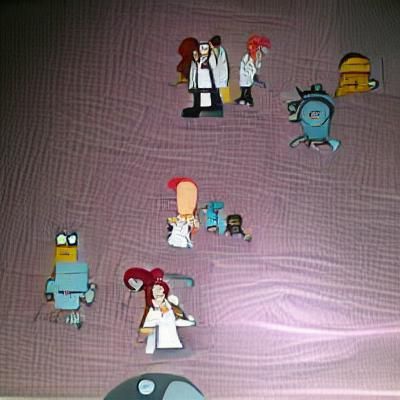 Cartoon Characters Grouped Together